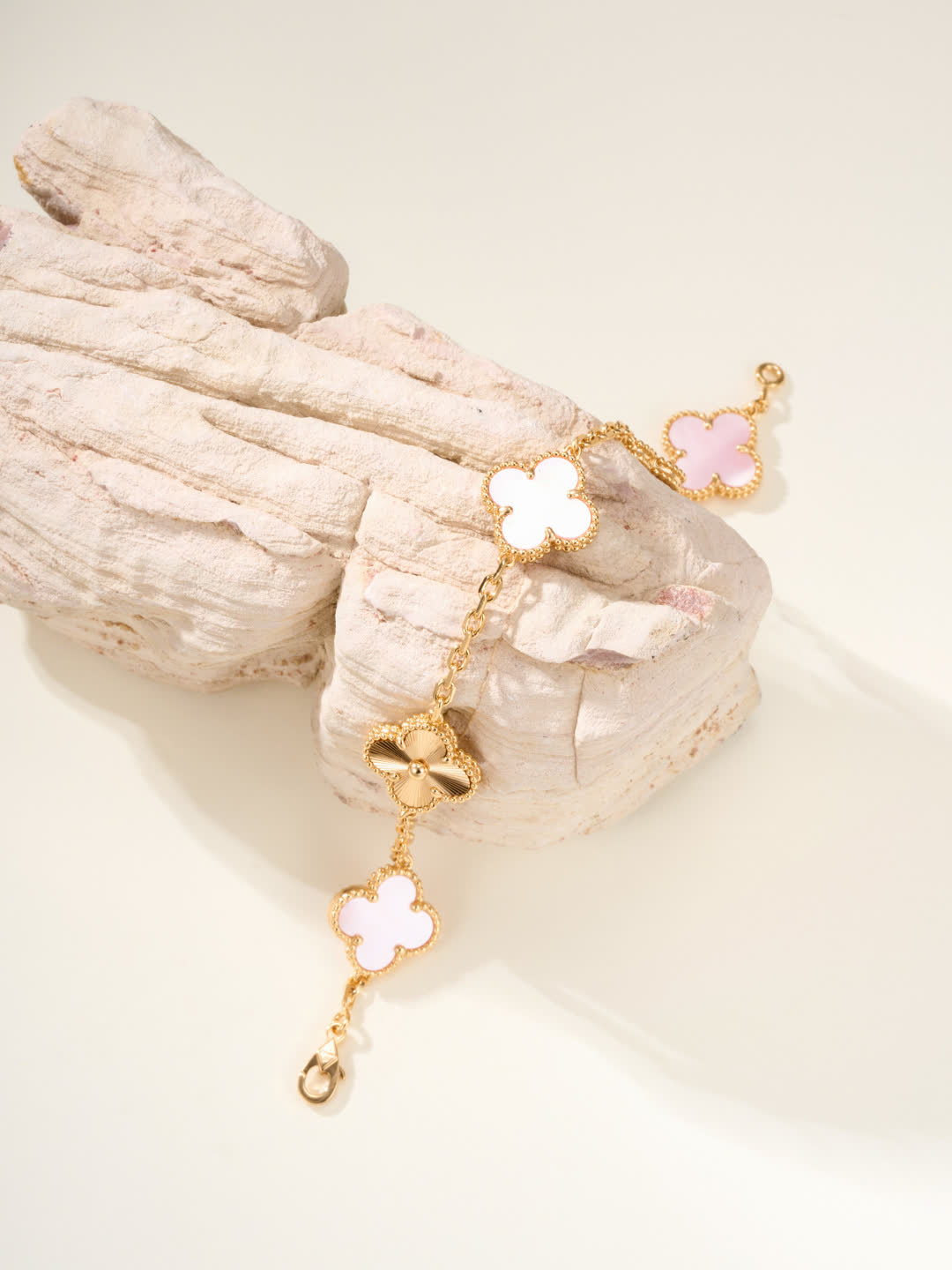 Van Cleef & Arpels Alhambra Pink Gold Bracelet